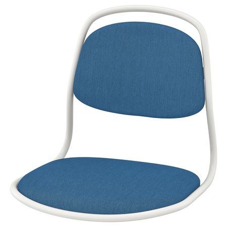 Сиденье со спинкой, белый/Висле синий IKEA ÖRFJÄLL ОРФЬЕЛЛЬ 204.262.95