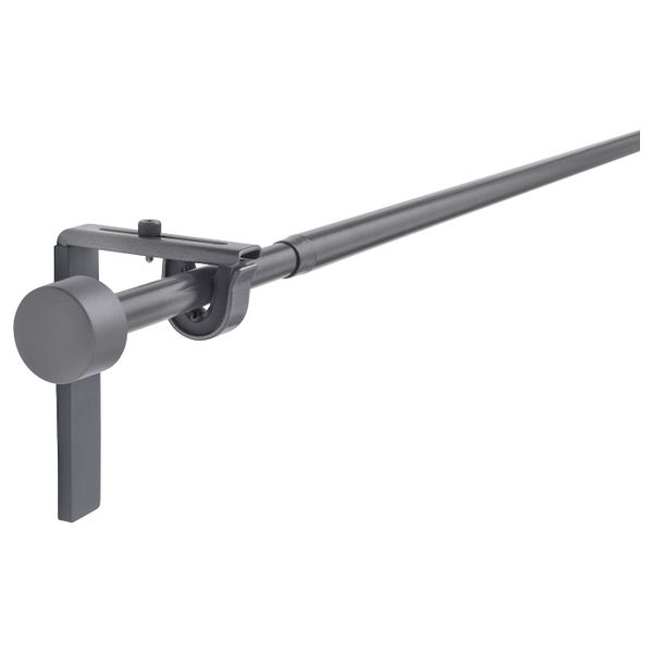 Гардинный карниз/комбинация, серебристый 210-385 см IKEA RÄCKA РЭККА 293.261.97 - фото 1