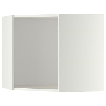 METOD Каркас навесного углового шкафа - белый 68x37x60 см
