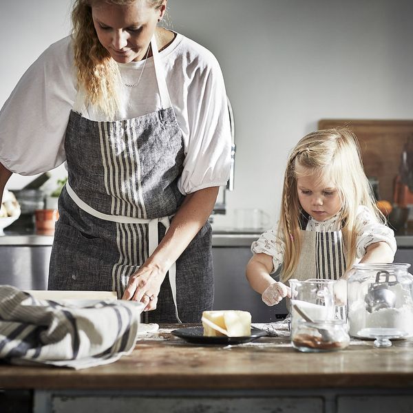 Фартук детский, бежевый 45x57 см IKEA MARIATHERES МАРИАТЕРЕС 904.795.82 - фото 4