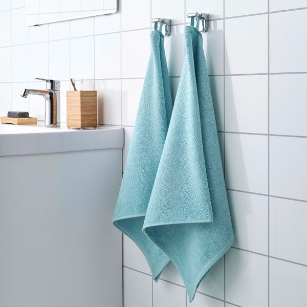 Полотенце, голубой 50x100 см IKEA KORNAN КОРНАН 104.511.34 - схема-чертеж с размерами