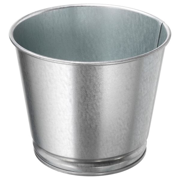 Кашпо БИНТЬЕ, оцинковка (10.5 см) - фото 1