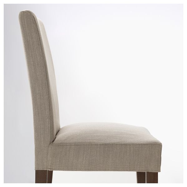 Стул, коричневый, Нольхага серо-бежевый IKEA ХЕНРИКСДАЛЬ 992.271.65 - схема-чертеж с размерами