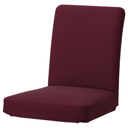 Чехол на стул ХЕНРИКСДАЛЬ, Дансбу красно-сиреневый