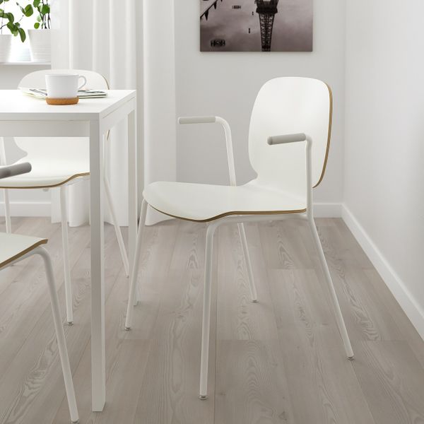 Легкое кресло, белый, Дитмар белый IKEA СВЕН-БЕРТИЛЬ 192.597.49 - фото 2