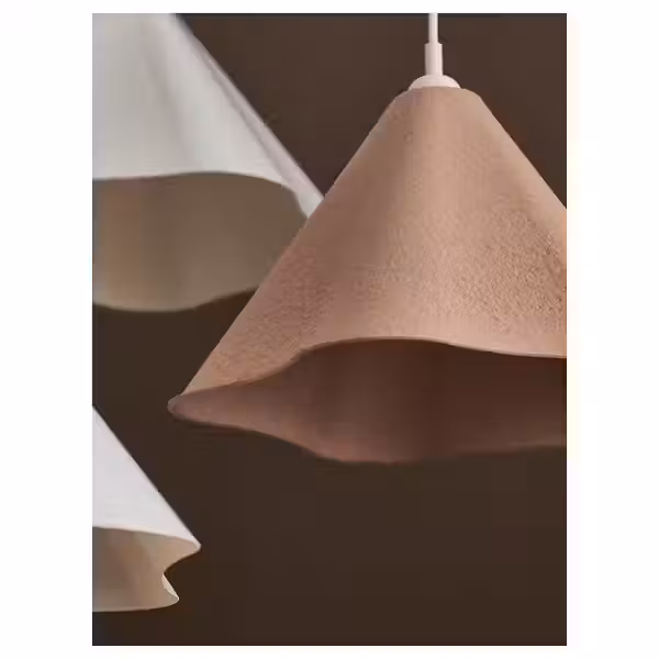 ZEBRASÄV ЗЕБРАСЭВ Подвесной светильник - коричневый/бумага 35 см - фото 5