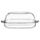 Форма-блюдо для духовки с крышкой, прозрачное стекло, 42x26 см IKEA BUREN 002.145.91