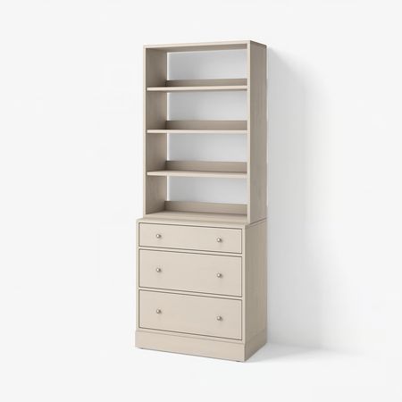 HAVSTA Комбинация д/хранения - серо-бежевый 81x47x212 см