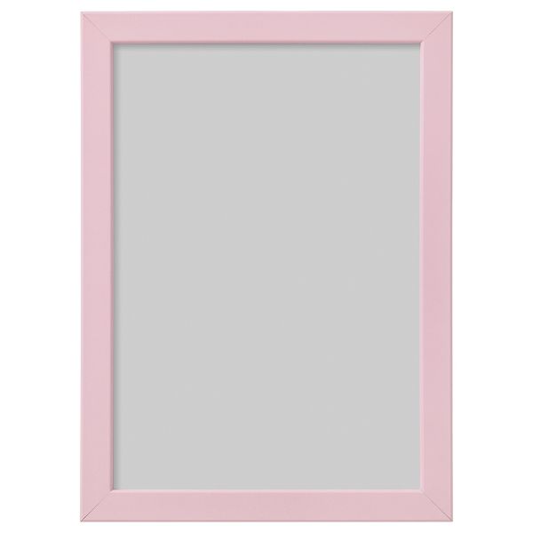 Рама, розовый 21x30 см IKEA ФИСКБУ 803.718.36 - фото 1