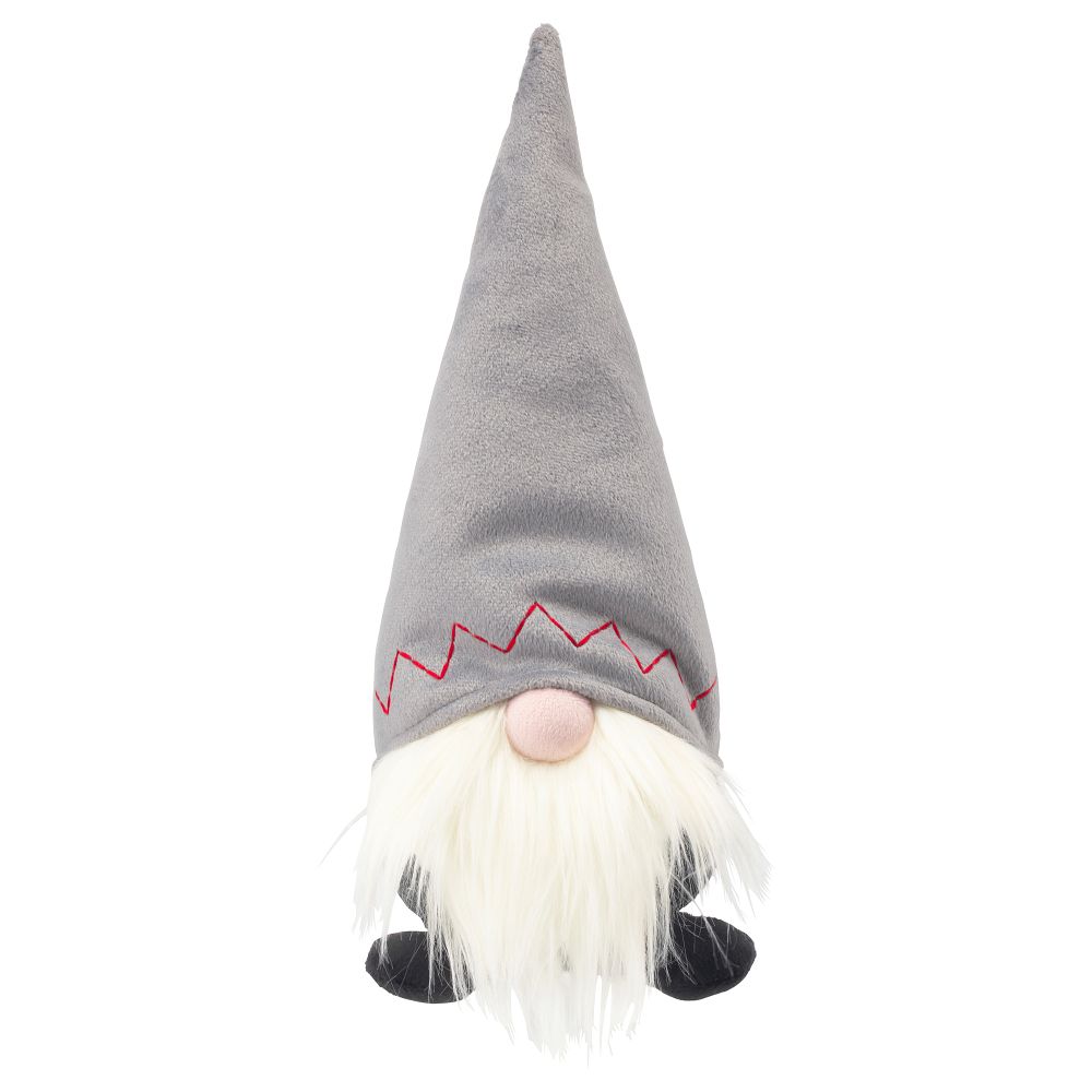 Мягкая игрушка, Санта ВИНТЕР 2018, Санта Клаус, серый (32 см) - схема-чертеж с размерами