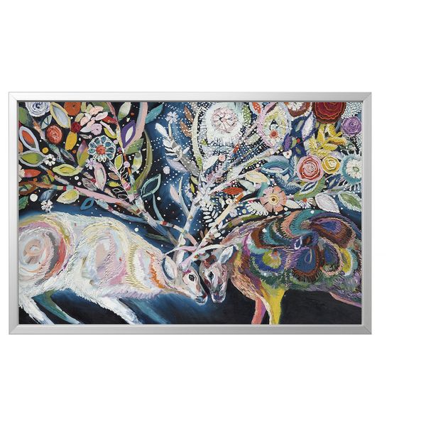 Картина с рамой, 118x78 см, Столкновение, цвет алюминия IKEA BJÖRKSTA БЬЁРКСТА 294.715.99 - фото 2