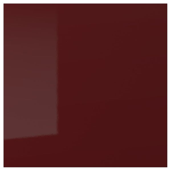 Дверь, глянцевый темный красно-коричневый 40x40 см IKEA KALLARP КАЛЛАРП 804.348.48 - фото 1