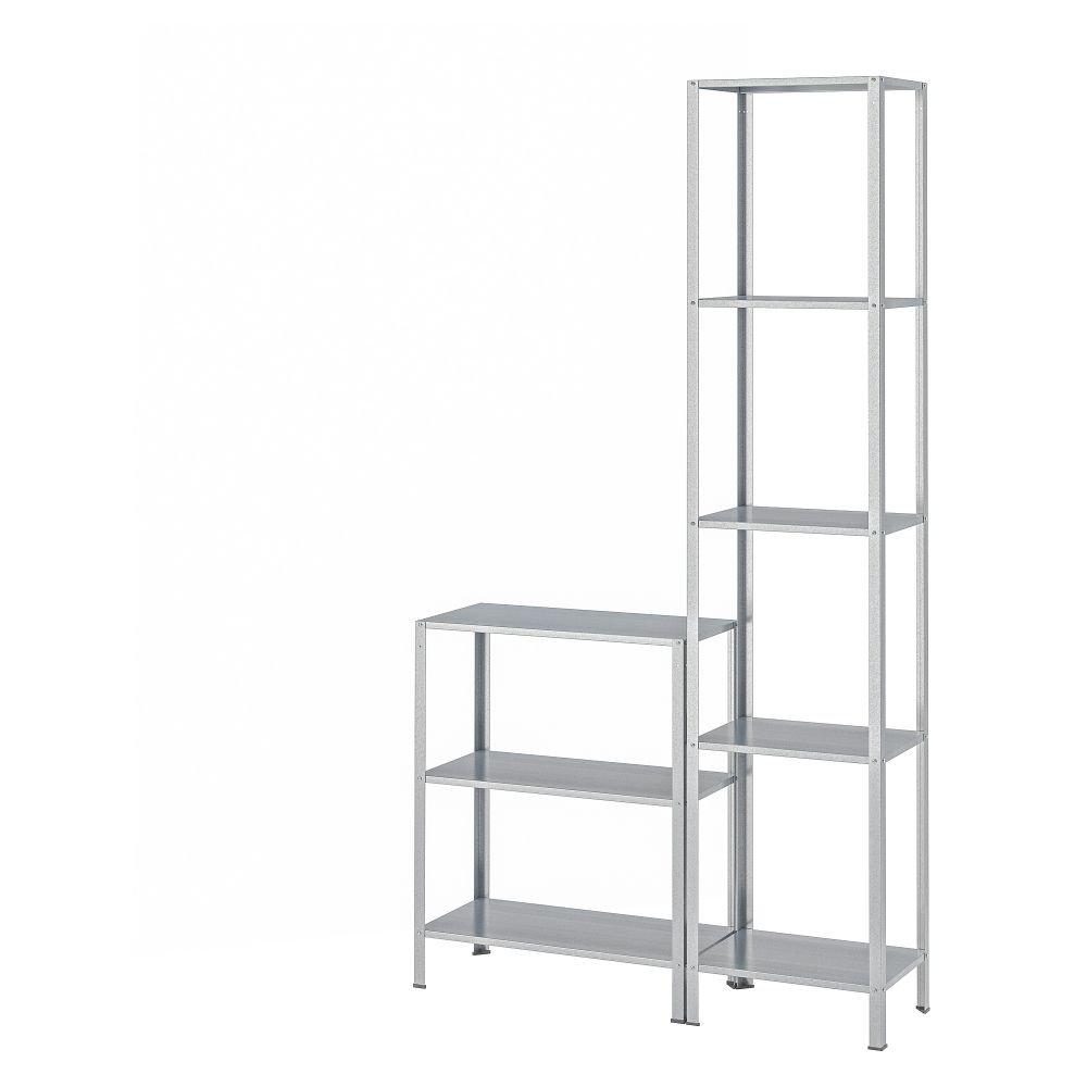 Стеллаж для дома, сада, 100x27x74-183 см IKEA HYLLIS ХИЛЛИС 994.174.10 - фото 1