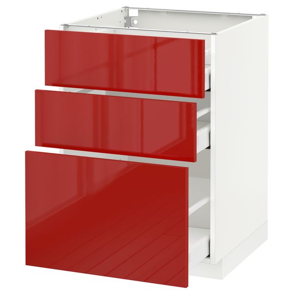 IKEA, вид спереди - схема-чертеж с размерами