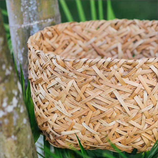 Корзина, ротанг 25x35x20 см IKEA ТИЛЛЕВИПС 204.395.18 - схема-чертеж с размерами