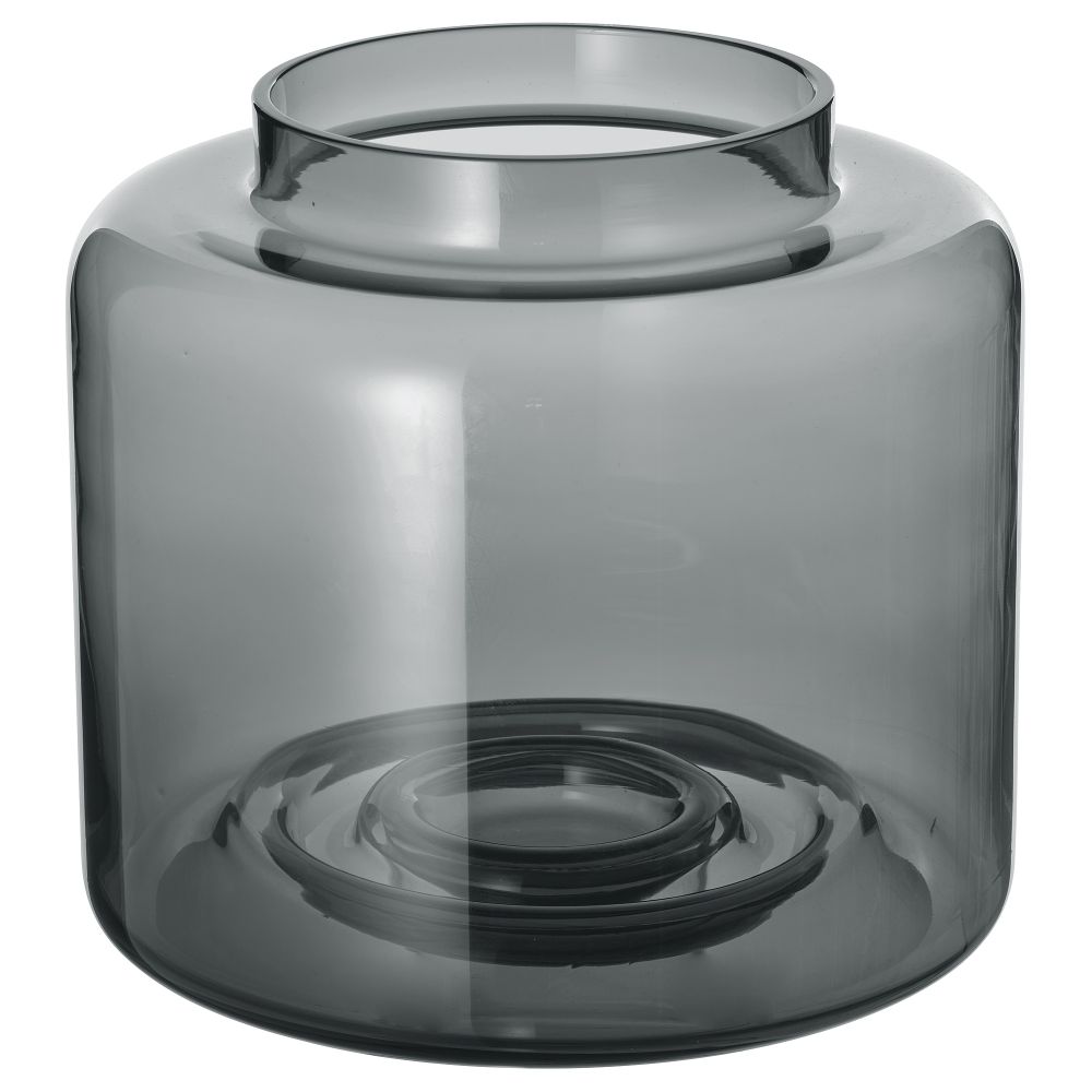 Ваза, серый, 16 см IKEA KONSTFULL КОНСТФУЛЛ 505.866.02 - фото 1