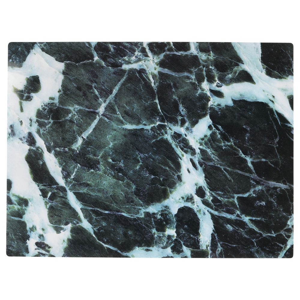 Салфетка под приборы БОРГЕРЛИГ, темно-зеленый (40x30 см) - фото 1