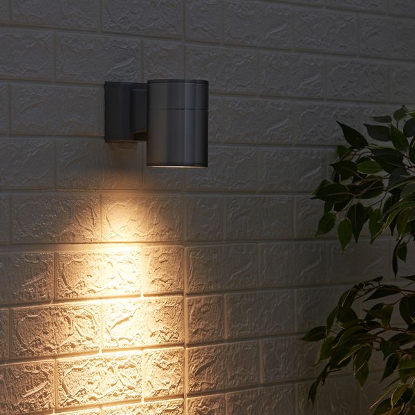 Бра, 13 см, для сада цвет алюминия IKEA STALLARP СТАЛЛАРП 804.160.95 - схема-чертеж с размерами