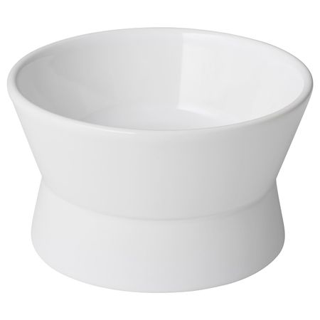 Двусторонняя миска, белый IKEA LURVIG ЛУРВИГ 504.844.77