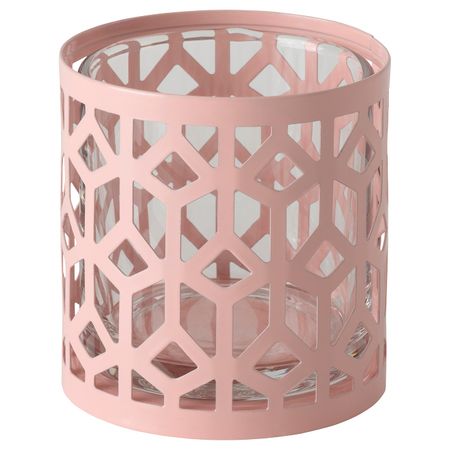 Подсвечник, розовый 7 см IKEA ASKLÖNN АСКЛЁНН 405.185.62
