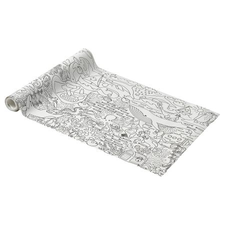 Рулон бумаги для раскрашивания, 10 м IKEA BLÅVINGAD 805.258.34