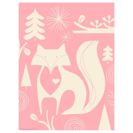 Постер, Лесные создания 2, 30x40 см IKEA DRÖMBILD ДРЁМБИЛЬД 504.418.69