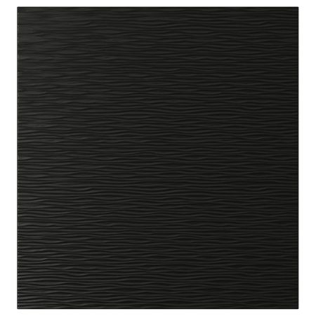 Дверь ЛАКСВИКЕН, черный (60x64 см)