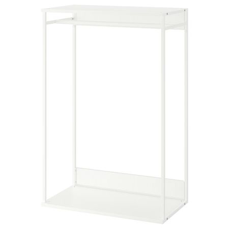 PLATSA Открытый модуль для одежды - белый 80x40x120 см