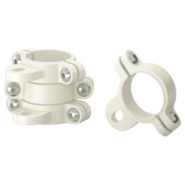 Наконечник СТОЛЬМЕН, белый - схема-чертеж с размерами