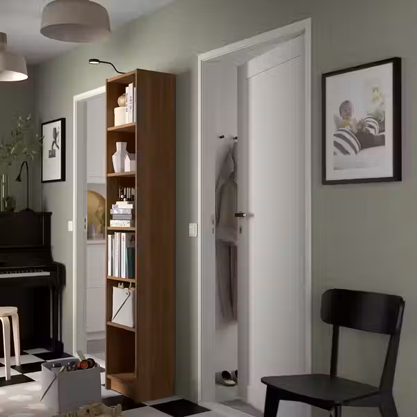 BILLY Стеллаж - коричневый под грецкий орех 40x28x202 см - фото 3