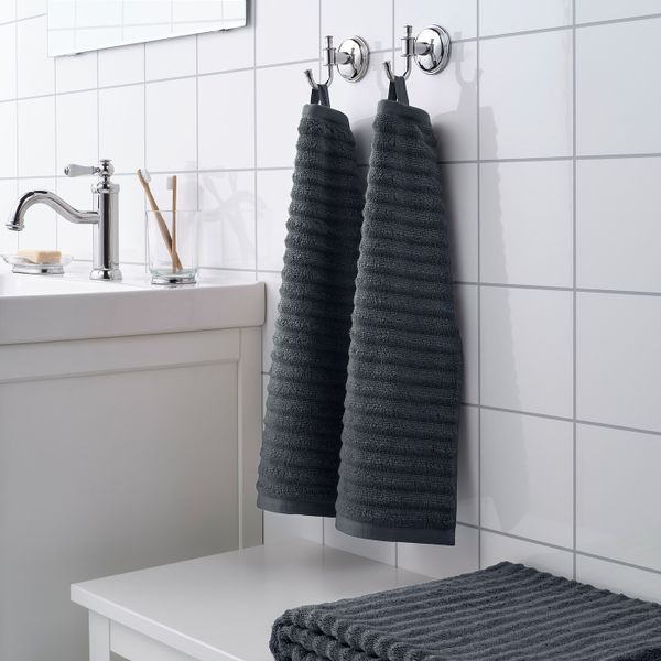 Полотенце, темно-серый 30x50 см IKEA FLODALEN ФЛОДАРЕН 204.687.04 - схема-чертеж с размерами