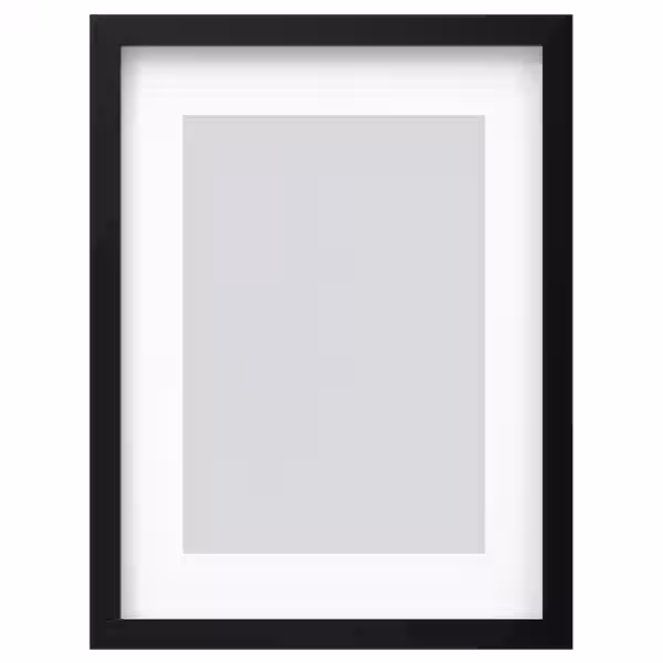 RÖDALM РЁДАЛЬМ Рама - чёрный 30x40 см - фото 1