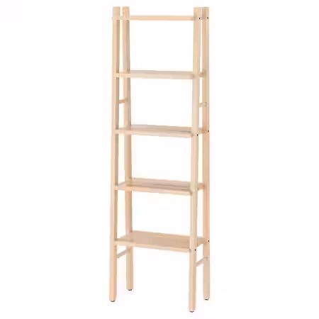 VILTO Стеллаж - береза 46x150 см