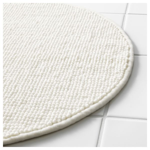 Коврик для ванной БАДАРЕН, белый (55 см) - фото 2