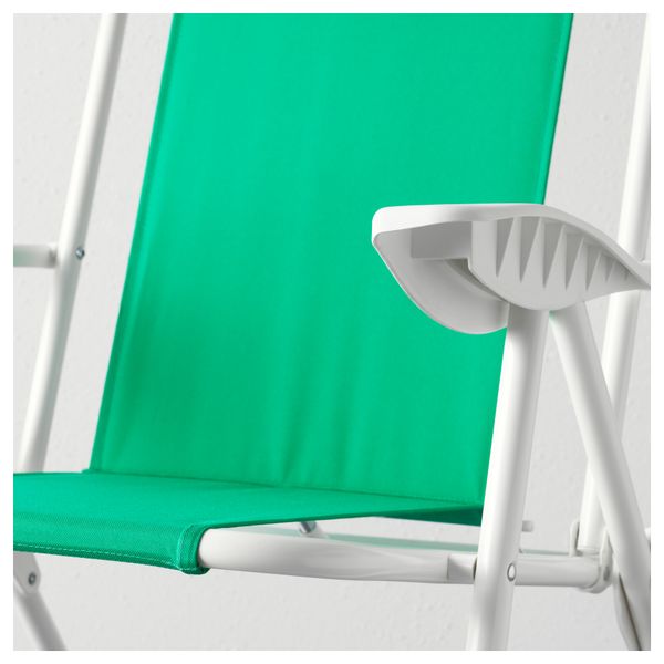 Кресло с регулируемой спинкой ХОМЭ, зеленый - схема-чертеж с размерами