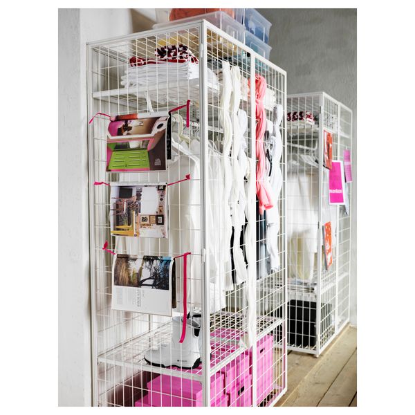 Гардероб ИКЕА ПС 2014, белый (101x187 см) - фото 4