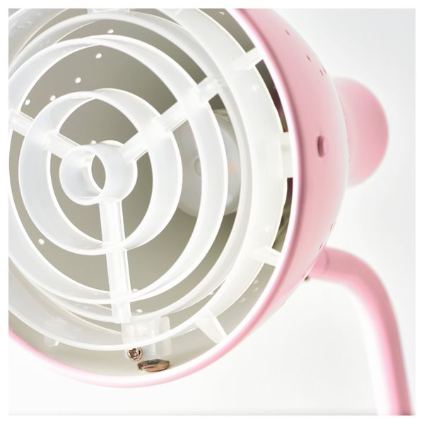 Лампа рабочая СНЁИГ, светло-розовый - схема-чертеж с размерами