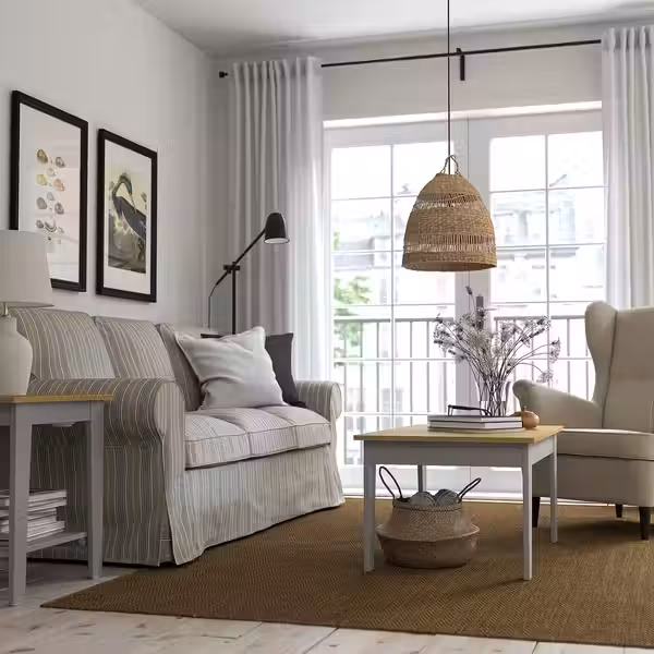 ÄMMARYD ЭММАРЮД Придиванный столик - серый 59x40 см - фото 6