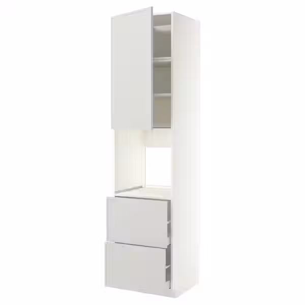 METOD / MAXIMERA Высокий шкаф д/духовки+дверь/2ящика - фото 1