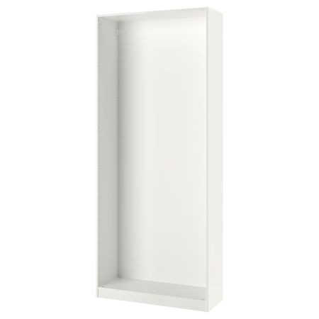 PAX Каркас гардероба - белый 100x35x236 см