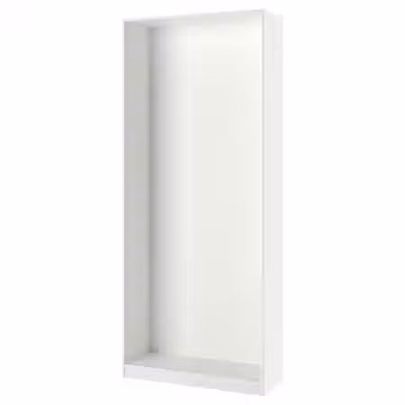 PAX Каркас гардероба - белый 100x35x236 см