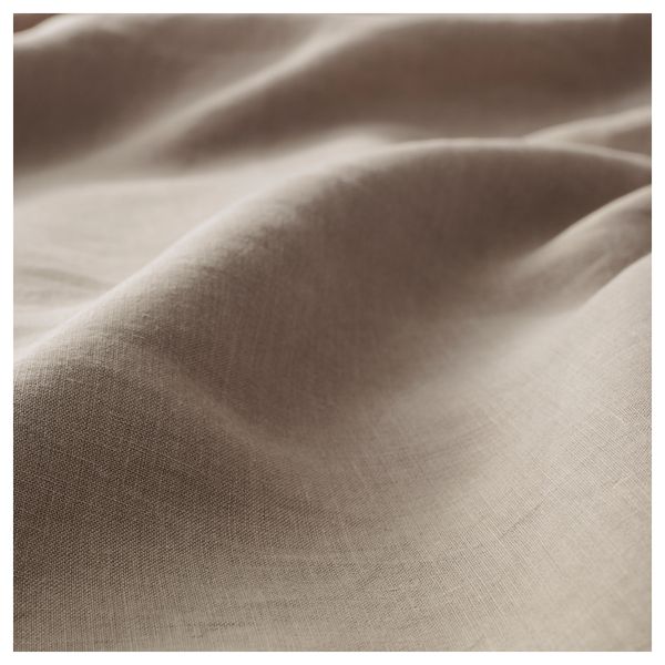 Пододеяльник и 1 наволочка ЛИНБЛУММА, естественный (150x200/50x70 см) - фото 2