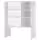 METOD Навесной шкаф д/встроенной вытяжки - белый 80x37x100 см