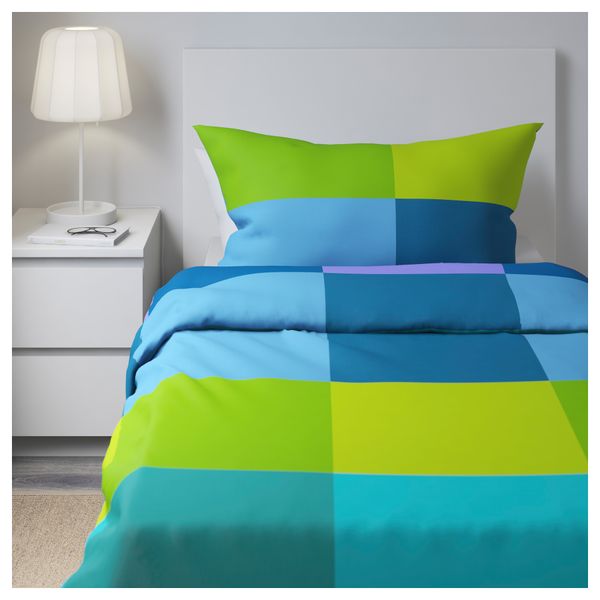 Пододеяльник и 1 наволочка БРУНКРИСЛА, синий - фото 3