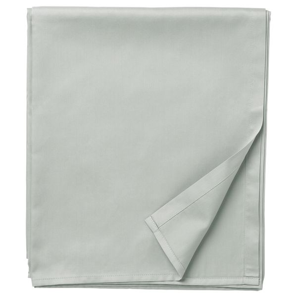Простыня НАТТЭСМИН, светло-серый (150x260 см) - фото 1