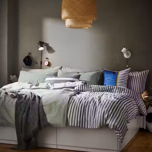 SINNERLIG Подвесной светильник - бамбук/ручная работа 50 см - фото 3