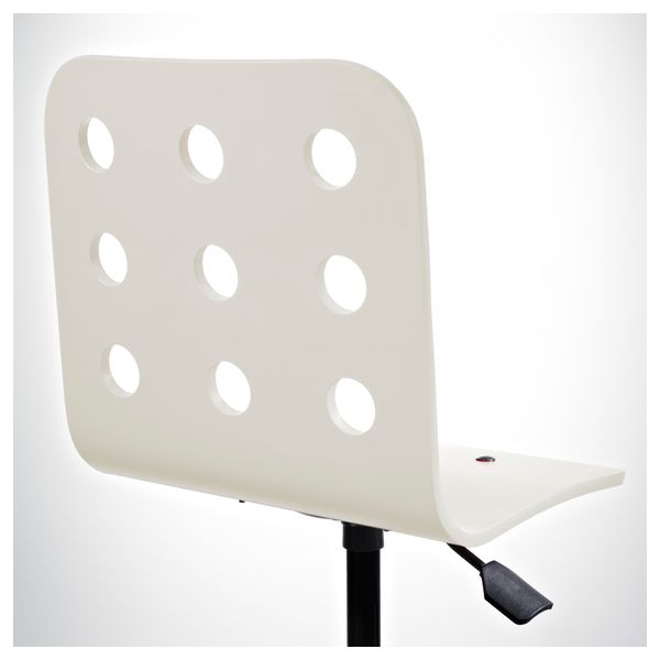 Детский стул для письменного стола ЮЛЕС, белый, серебристый - фото 3
