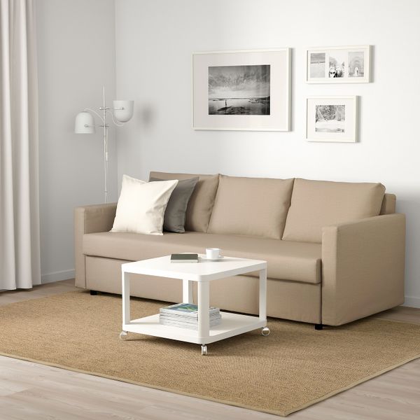 3-местный диван-кровать, Шифтебу бежевый IKEA FRIHETEN ФРИХЕТЭН 104.115.53 - фото 2