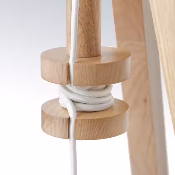 LAUTERS Светильник напольный - ясень/белый - фото 5