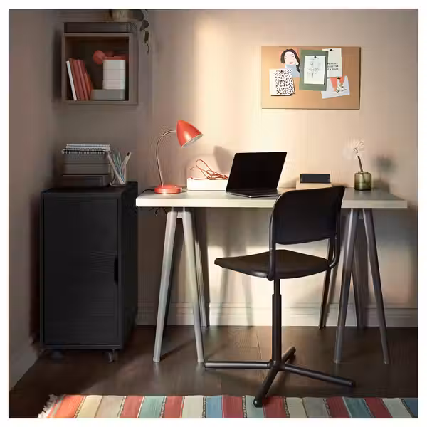 ALEX Модуль на колесах - черно-коричневый/чёрный 36x76 см - фото 2